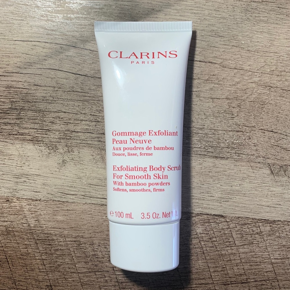 CLARINS exfoliating body scrub